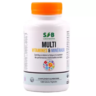 Multivitamines & Minéraux - 120 Gélules