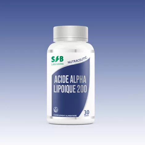 Acide Alpha Lipoïque 200 - Compléments Alimentaires Naturels France - SFB Laboratoires