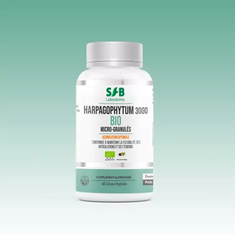 Harpagophythum 3000 Bio - 60 gélules