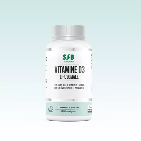 Vitamine D3 Vegan Liposomale - 60 Gélules